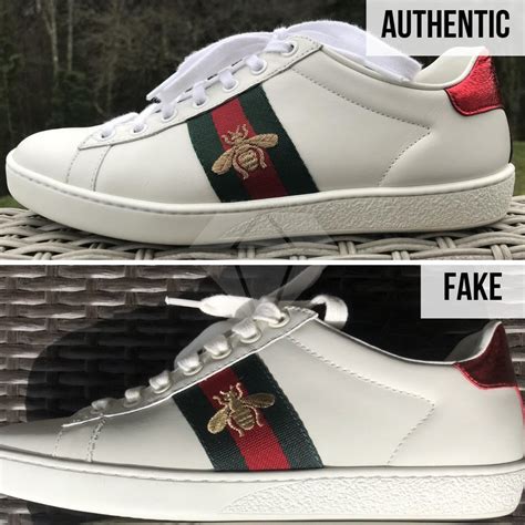 gucci bee ace sneakers fake|Gucci ace sneakers bee review.